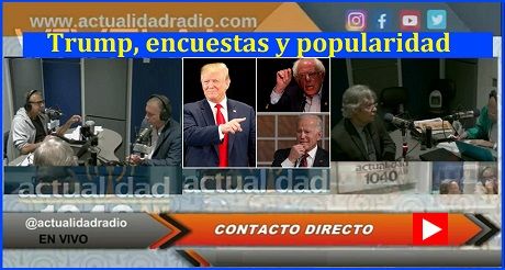 Trump encuestas y popularidad