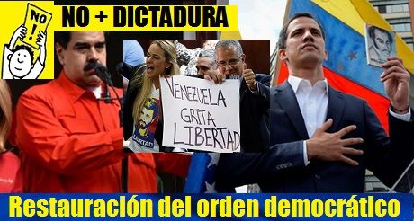 Venezuela restauracion del orden democratico