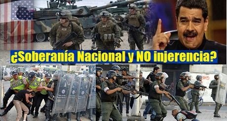 Venezuela soberania nacional y no injerencia