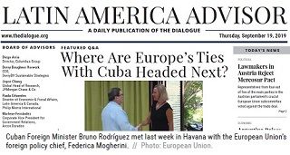 Where Are Europe’s Ties With Cuba Headed Next Comentario sobre las relaciones de Cuba-UE