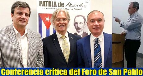 conferencia critica del Foro de Sao Paulo