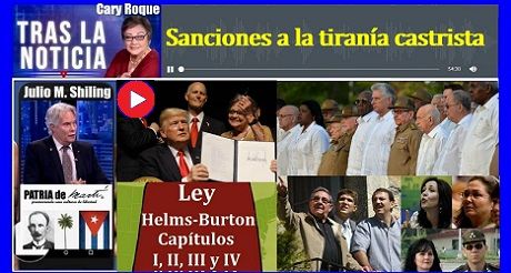 Sanciones a la tiranía Castrista