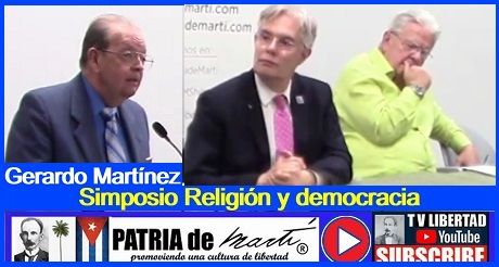 Gerardo Martínez Solanas - Simposio Religión y democracia