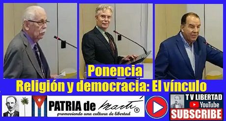 Videos Ponencia Religión y democracia: El vínculo