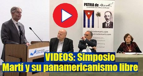 Videos Simposio Martí y su panamericanismo libre