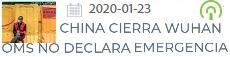 11 Coronavirus Linea de tiempo Enero-23-2020
