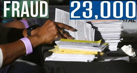 23 mil votos fraudulentos encontrados sorpresivamente en Georgia