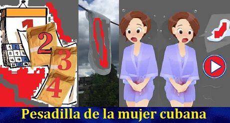 Cuba sin almohadillas sanitarias: Una de las tantas pesadillas de la mujer cubana