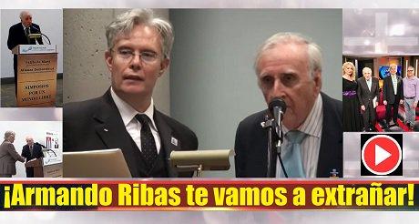 ¡Armando Ribas te vamos a extrañar!