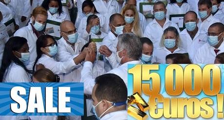Castrismo recibira 15 mil euros por cada medico traficado