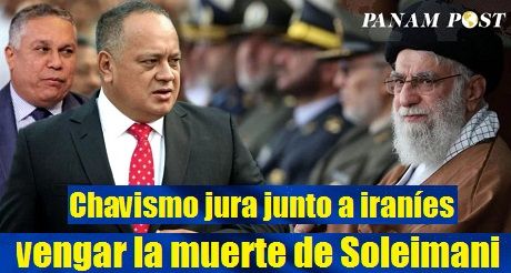 Chavismo jura junto a iraníes vengar la muerte de Soleimani