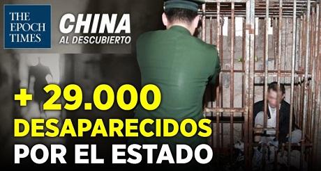 China comunista y los desaparecidos