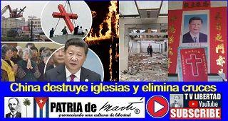 China destruye iglesias y elimina cruces
