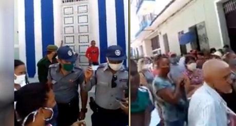 Colas frente a la penuria