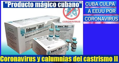 El Coronavirus y las calumnias del castrismo II