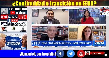 ¿Continuidad o transición en EEUU? Debate