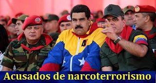 EEUU acusó de narcoterrorismo a Nicolás Maduro y 14 funcionarios