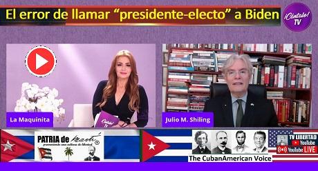 El error de llamar “presidente-electo” a Biden