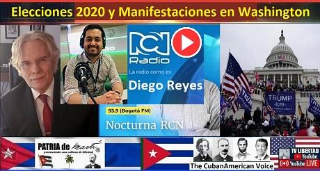 Elecciones 2020 EEUU y Manifestaciones en Washington