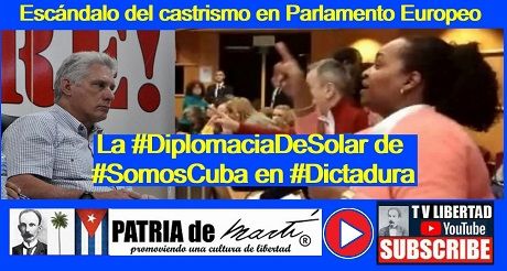 Escándalo del castrismo en Parlamento Europeo