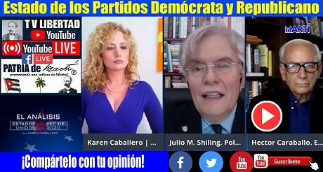 Estado de los Partidos Demócrata y Republicano