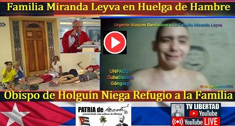 Pretenden encarcelar a toda la Familia Miranda Leyva incluidos los hijos menores