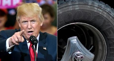 Goodyear discrimina Trump y policias y favorece BLM LGBTQ