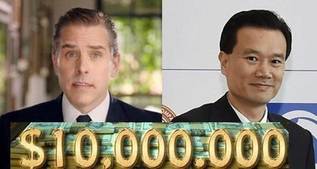H Biden pidio 10 millones a socio chino