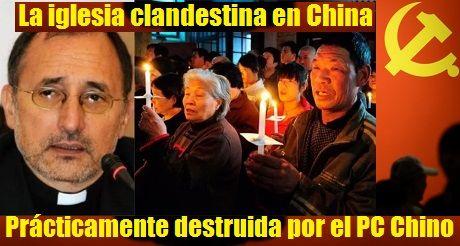 La iglesia clandestina en China está siendo prácticamente destruida