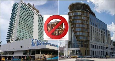 Lista de hoteles y alojamientos castristas sancionados