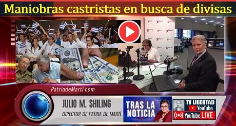 Maniobras castristas en busca de divisas