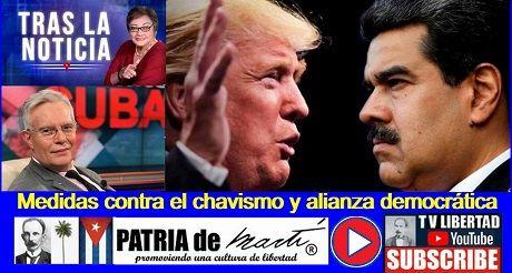 Medidas contra el chavismo y alianza democrática