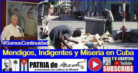 Mendigos, Indigentes y Miseria en Cuba