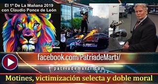 Motines, victimización selecta y doble moral