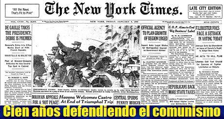 The New York Times, cien años defendiendo el comunismo