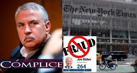 Periodista del NYT aboga por el fraude electoral