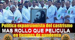 Política expansionista del castrismo en tiempos de pandemia