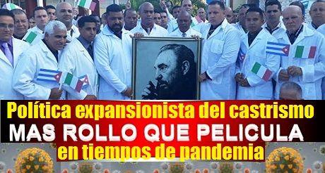 Política expansionista del castrismo en tiempos de pandemia