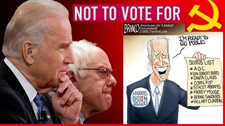 Por que los americanos no debemos votar por Biden