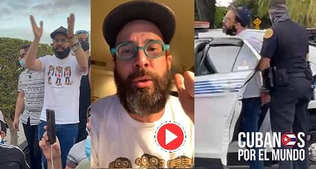 Primeras declaraciones de Alex Otaola tras su arresto