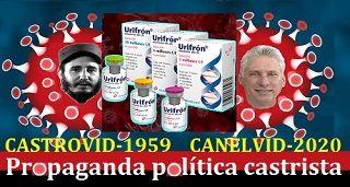 Propaganda política castrista y coronavirus