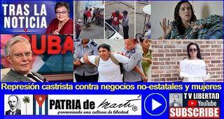 Represión castrista contra negocios no-estatales y mujeres