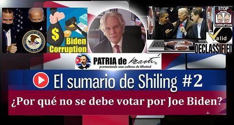 Por que no se debe votar por Biden