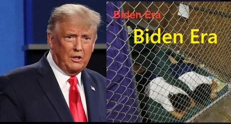 Trump a Biden: "¿quién construyó las jaulas, Joe?"