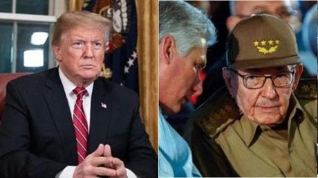 Trump comprometido con democracia en Cuba