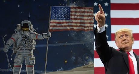 Trump el toro enamorado de la luna