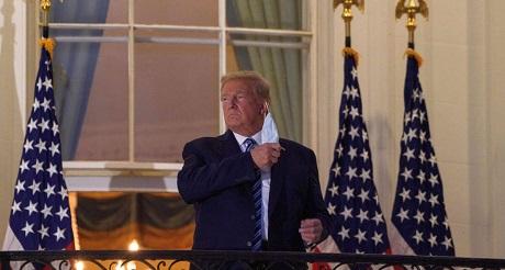 Trump no le teman al coronavirus