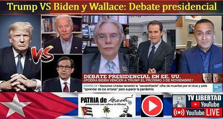Trump vs Biden y Chris Wallace: Debate presidencial