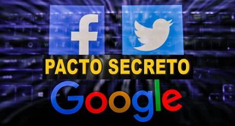 Twitter Facebook Google bajo la lupa