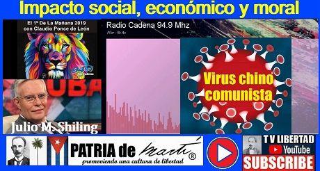 Virus chino comunista: Impacto social, económico y moral